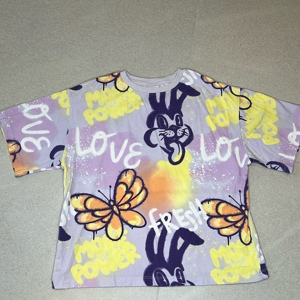 Zara Girls Graffiti Tee!